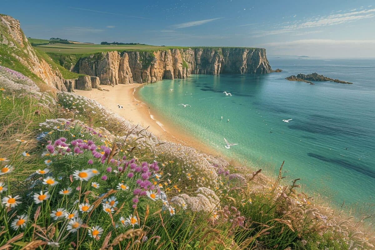 Les merveilles cachées de cette plage bretonne, un paradis élu le plus beau au monde