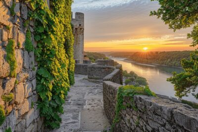 Les remparts de Dinan : une évasion médiévale en Bretagne qui captive deux millions d'âmes annuellement