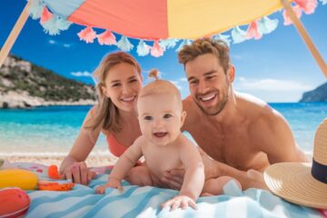 Ces cinq destinations garantissent un été idéal pour les jeunes familles : découvrez où voyager avec bébé