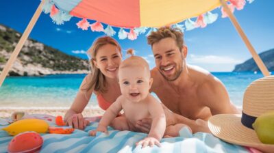 Ces cinq destinations garantissent un été idéal pour les jeunes familles : découvrez où voyager avec bébé