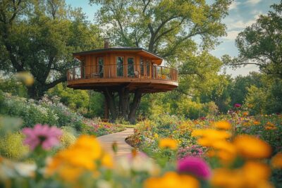 Le jardin perchÃ© normand: un havre d'Ã©motion et d'engagement pour les amateurs d'Ã©cotourisme