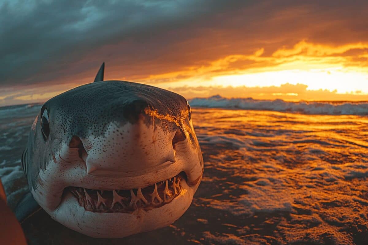 Les selfies avec requins : un comportement risqué qui peut coûter cher