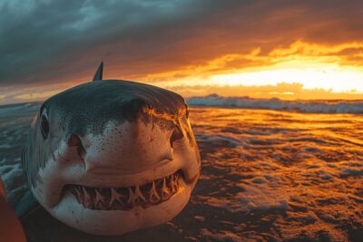 Les selfies avec requins : un comportement risqué qui peut coûter cher