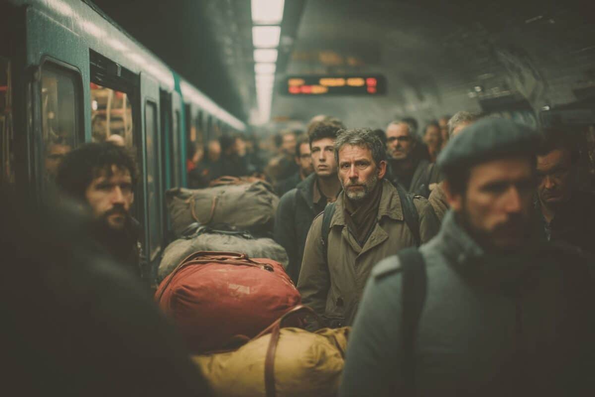 Les voyageurs du métro parisien face à une amende salée pour des bagages trop grands